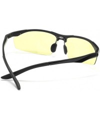 Goggle Unisex Riding Aluminum Night Vision Goggles for Men and Women Color Changing Sunglasses Polarized - Grey - CF18XIX3ZZO...
