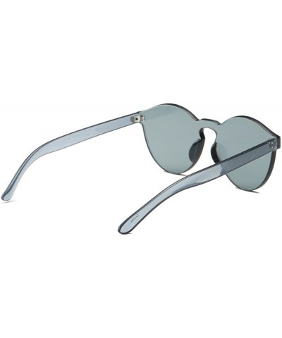 Cat Eye Sunglasses for Men Women Cat Eye Sunglasses Candy Color Sunglasses Retro Glasses Eyewear Integrated Sunglasses - CR18...