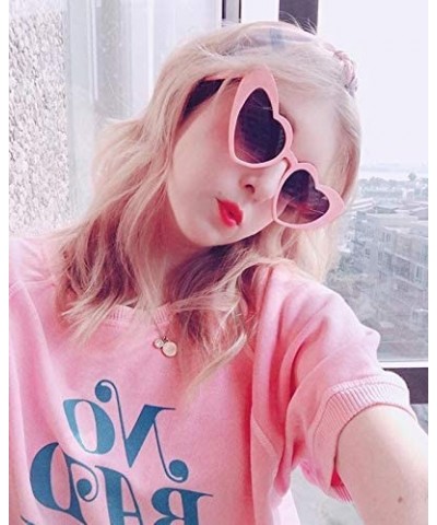 Cat Eye Shaped Cateye Sunglasses Supplies Leopard - Pink + Black - CB18Q77Z0Q8 $14.10