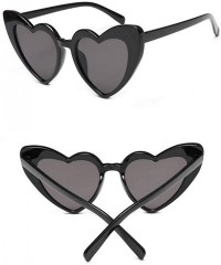 Cat Eye Shaped Cateye Sunglasses Supplies Leopard - Pink + Black - CB18Q77Z0Q8 $14.10