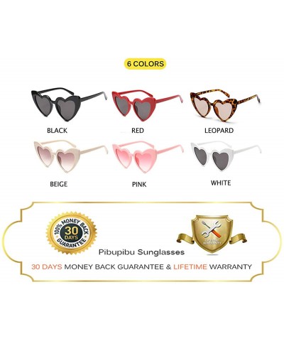 Cat Eye Shaped Cateye Sunglasses Supplies Leopard - Pink + Black - CB18Q77Z0Q8 $23.39