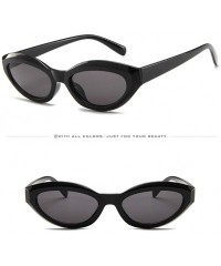 Oval Women Men Vintage Retro Unisex Oval Frame Sunglasses Eyewear - 5192e - CC18ROYNG39 $8.81