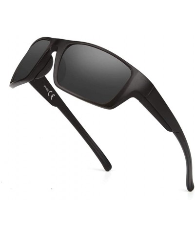 Wrap Outdoor Sports Glasses Riding Sunglasses Fashion Men and Women Sports Sunglasses - C - C618SRAWAUS $6.58