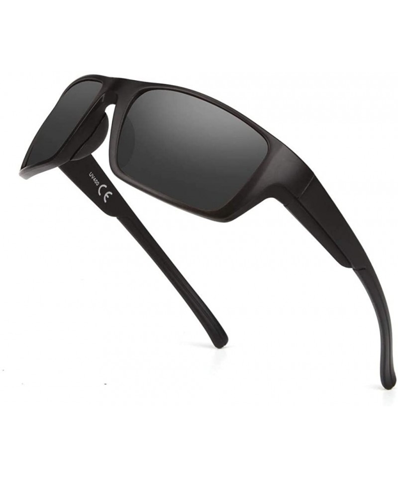 Wrap Outdoor Sports Glasses Riding Sunglasses Fashion Men and Women Sports Sunglasses - C - C618SRAWAUS $14.12