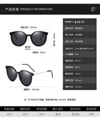 Square Fashion Trendy Unisex Polarized Lens Vintage Popular Nylon Frame Sunglasses For Men Women CHQJ015 Red - CP18YDWSLD7 $3...