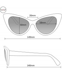 Round Double Bridge Elegant Geometric Designer Inspired Cat Eye Sunglasses - Rose Gold Frame/Mirror Pink Lens - C1184XM7UMI $...