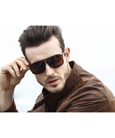 Round Fashion Men Cool Square Style Gradient Sunglasses Driving Vintage Design Cheap Sun Glasses Oculos De Sol 1155 - CI19856...