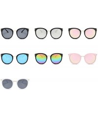 Aviator Sunglasses 2019 New Fashion Color Coating Mirror UV400 Travel Outdoor Summer 3 - 7 - CY18YNDEEKO $18.60