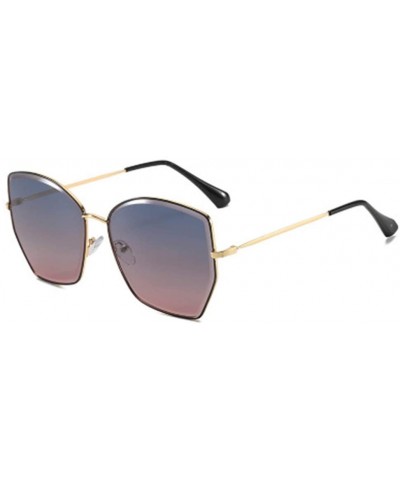 Sport Sunglasses Big Frame Fashion Personality Anti-UV Sunglasses - 3 - CL1906D64ZX $31.00