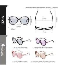 Sport Photochromic Sunglasses-Women Polarized Sun Glasses-Anti-glare Shade Glasses - A - CB190O0UALE $28.30