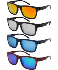 Square Vintage Men Square Sunglasses for Women Rectangular Frame 541104 - CO18NC7T7GQ $17.89