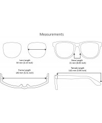 Square Vintage Men Square Sunglasses for Women Rectangular Frame 541104 - CO18NC7T7GQ $17.89