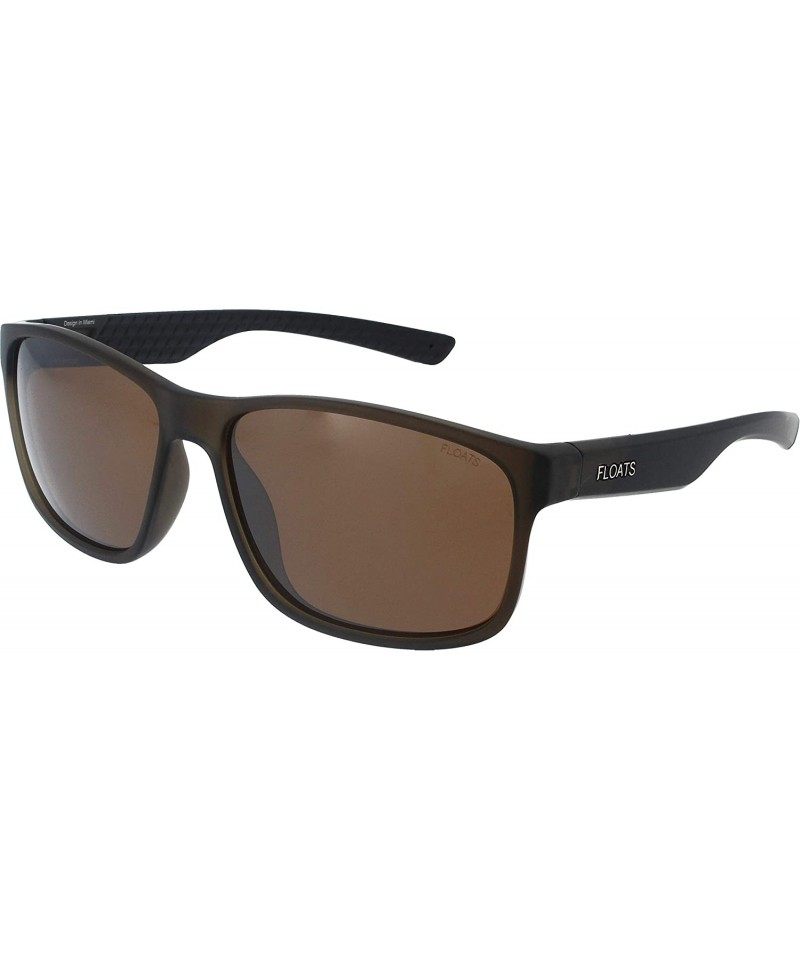 Square Polarized Sunglasses F-4329 - Matet Black - CT18AXCXLON $77.16