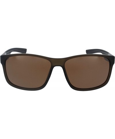 Square Polarized Sunglasses F-4329 - Matet Black - CT18AXCXLON $77.16
