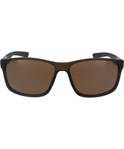 Square Polarized Sunglasses F-4329 - Matet Black - CT18AXCXLON $45.68