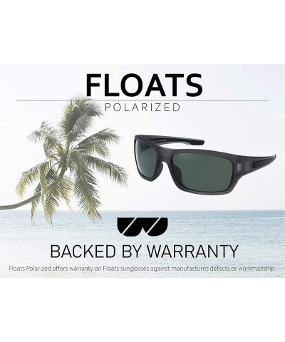Square Polarized Sunglasses F-4329 - Matet Black - CT18AXCXLON $77.16