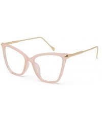 Cat Eye Sunglasses - Butterfly Side Cat Eye Frame Flat Lenses Sun Glasses for Men/Women Unisex Street Beat Eyewear - CS18UDGC...