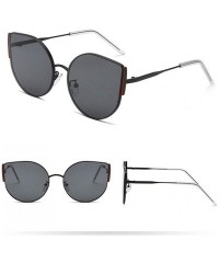 Square Sunglasses Mens Polarized Aviator - Red - CF18TR5TUIS $17.72