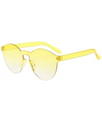 Round Unisex Trend Sunglasses Summer Flat Light Round Sunglasses Retro Vintage Sunglasses Eyeglasses (I) - I - CE197KYNR8H $1...