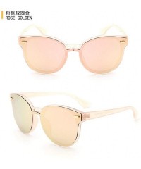 Rimless Polarized Sunglasses Covered Mirror Overall Design Sunglasses - CV18XD3D6SH $36.02