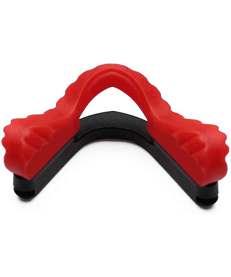 Shield Nosepieces M Frame Sunglass - Multiple Options - Red - C018RQNK7UG $18.24