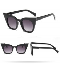 Square Children Kids Cute Cat Eye Sunglasses Vintage Retro Plastics Frame Lightweight Eyewear Glasses - C - CL196IY7K4C $16.93