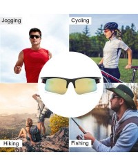 Sport Sport Polarized Sunglasses Cycling Sunglasses Bike Glasses for Men Women Sports Goggles UV Protection - CX190R4TK34 $24.94