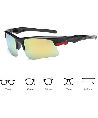 Sport Sport Polarized Sunglasses Cycling Sunglasses Bike Glasses for Men Women Sports Goggles UV Protection - CX190R4TK34 $14.69