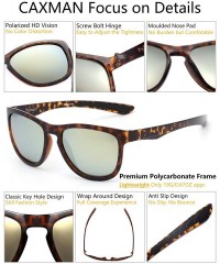 Sport Polarized Sunglasses for Women Men Oval Frame Sports Style UV Protection - C818R6YNK09 $32.71