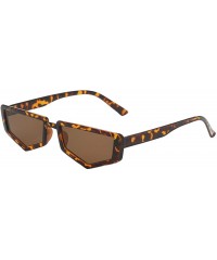 Oval UV Protection Sunglasses for Women Men Full rim frame Cat-Eye Shaped Acrylic Lens Plastic Frame Sunglass - B - CK1902RU2...