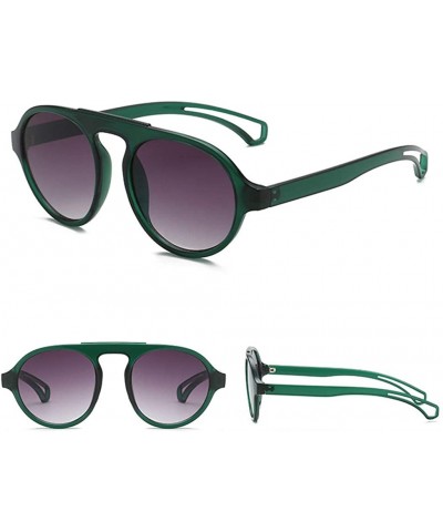 Square Vintage Sunglasses Oversized Everyday - B - CW18TDILKXN $7.66