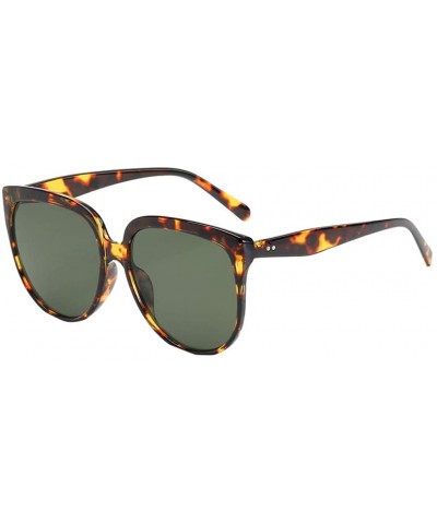 Oversized Men Women Polarized Sunglasses Retro Stylish Irregular Shape Sunglasses - A - CF18RE9HNSD $19.13