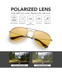 Shield Aviator Sunglasses for Men Women Mirrored Lens UV400 Protection Lightweight Polarized Aviators Sunglasses - CP18U63NRA...