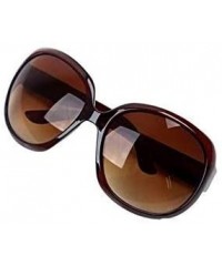 Sport Fashion Lady Sunglasses Driving Glasses Large Frame Polarized Sunglasses - 9 - CX18SNH26KW $60.14