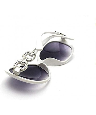Sport Fashion Lady Sunglasses Driving Glasses Large Frame Polarized Sunglasses - 9 - CX18SNH26KW $62.58