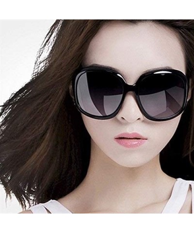 Sport Fashion Lady Sunglasses Driving Glasses Large Frame Polarized Sunglasses - 9 - CX18SNH26KW $32.51