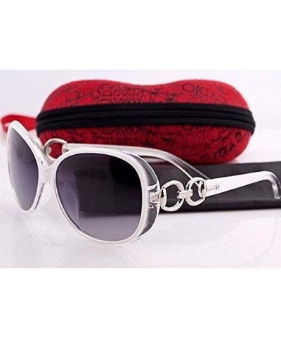 Sport Fashion Lady Sunglasses Driving Glasses Large Frame Polarized Sunglasses - 9 - CX18SNH26KW $32.51