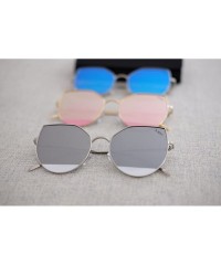Rimless The Alina Cat Eye Sunglasses - Silver - CH186ASZY0Q $18.65