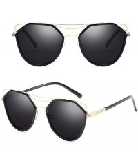 Cat Eye Polarized Sunglasses Glasses Protection Activities - Black - C118TQX4IW0 $40.08