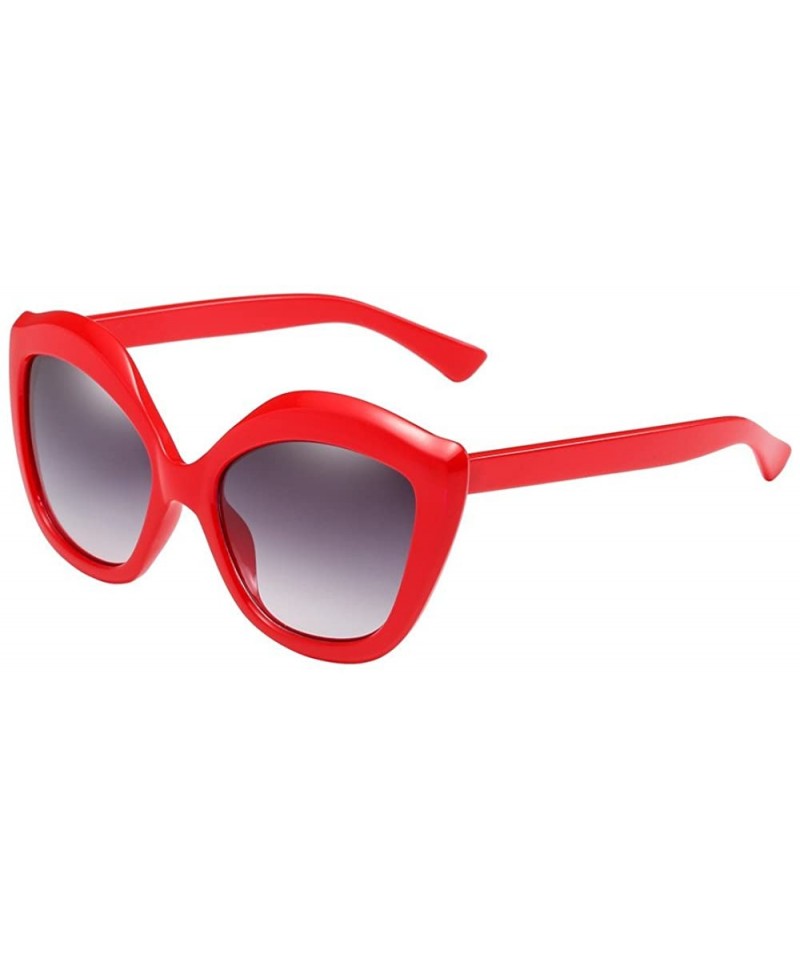 Oversized Sunglasses Vintage Holiday Eyewear Favors - B - C118QR6ST7K $10.62