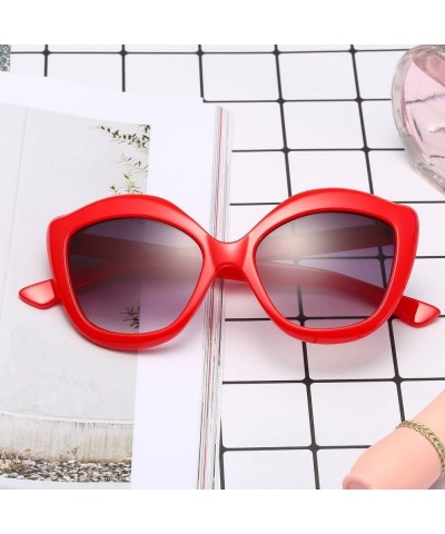 Oversized Sunglasses Vintage Holiday Eyewear Favors - B - C118QR6ST7K $10.62