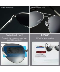 Aviator 2-Pack Polarized Small Aviator Sunglasses for Small Face Women Men Juniors- 52mm - Black/Grey - CJ196MML78K $26.49