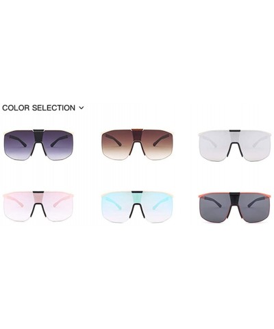 Oversized Unisex Oversized Square Sunglasses for Women Men UV Protection Fashion Large Frame Stylish Inspired 18418 - C1 - CZ...