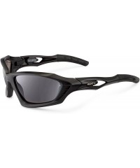 Oval Sport Sunglasses Women - black - C718EOS85XK $26.59