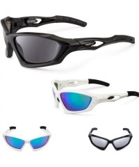 Oval Sport Sunglasses Women - black - C718EOS85XK $26.59