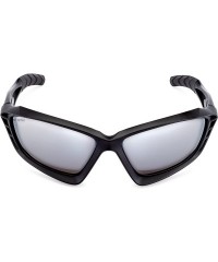 Oval Sport Sunglasses Women - black - C718EOS85XK $41.24