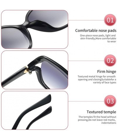 Square Sunglasses for women Fashion quay classic Trendy Stylish Sunglasses black for womens Ladies Square glasses - C518SDEA5...