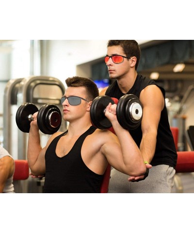 Sport Designer Fashion Sports Sunglasses for Baseball Cycling Fishing Golf Metal Frame - CQ18ET4I2QL $33.52