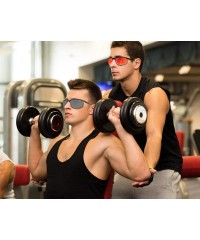 Sport Designer Fashion Sports Sunglasses for Baseball Cycling Fishing Golf Metal Frame - CQ18ET4I2QL $33.52