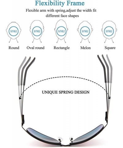 Sport Designer Fashion Sports Sunglasses for Baseball Cycling Fishing Golf Metal Frame - CQ18ET4I2QL $33.52